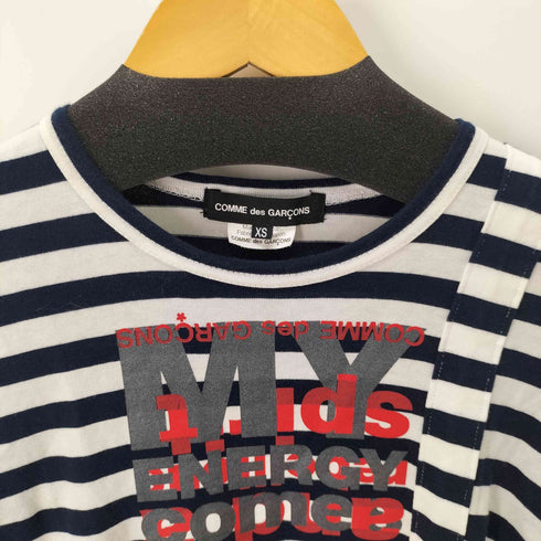 コムデギャルソン COMME des GARCONS AD2015 ボーダーL/S TEE レディース JPN:XS