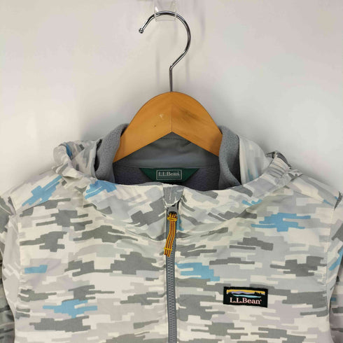 エルエルビーン L.L.Bean 総柄 フリースライナー付き マウンテンパーカー レディース L 14-16