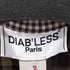 DIAB`LESS PARIS 再構築ベスト ジップデザイン レディース