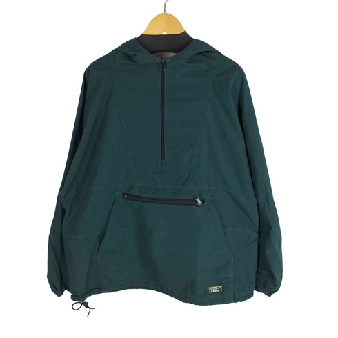 エルエルビーン L.L.Bean 80S アノラック フーディー ナイロンジャケット 裾ドローコード メンズ