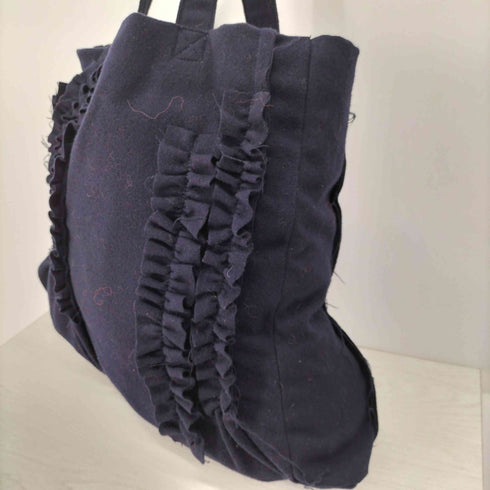 トリココムデギャルソン tricot COMME des GARCONS フリルトートバッグ ウール レディース ONE SIZE