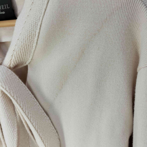 ヴェルメイユ VERMEIL ボウタイニットカーディガン レディース