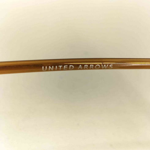 ユナイテッドアローズ UNITED ARROWS カラーレンズ ツートン メガネ メンズ 47□22-145