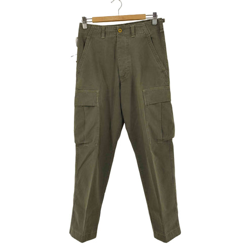 ヘンリーコットンズ Henry Cottons MADE IN ITALY BLUE FEEL ボタンフライ コットンカーゴパンツ メンズ JPN:44