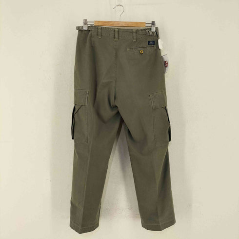 ヘンリーコットンズ Henry Cottons MADE IN ITALY BLUE FEEL ボタンフライ コットンカーゴパンツ メンズ JPN:44