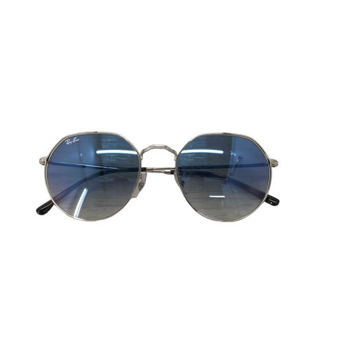 レイバン Ray-Ban JACK メタル製フレームフレーム ポリッシュ シルバー レンズ ブルーグラデーション メンズ 55□20-145