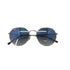レイバン Ray-Ban JACK メタル製フレームフレーム ポリッシュ シルバー レンズ ブルーグラデーション メンズ 55□20-145