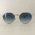 レイバン Ray-Ban JACK メタル製フレームフレーム ポリッシュ シルバー レンズ ブルーグラデーション メンズ 55□20-145