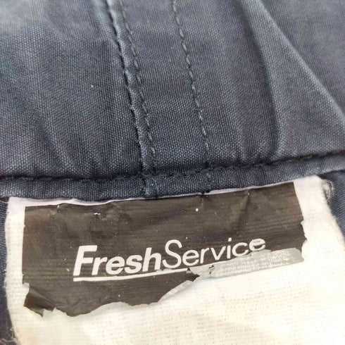 フレッシュサービス Fresh Service UTILITY OVER PANTS コットン 裾ドローコード メンズ