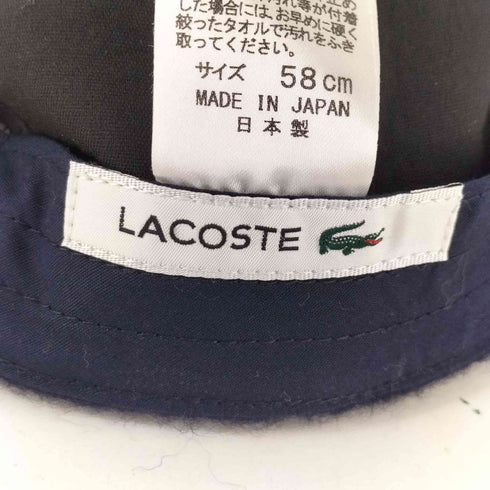 ラコステ LACOSTE SIDE LOGO WOOL CAP メンズ 58cm