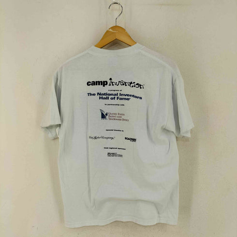 ヘインズ Hanes c.i.fly 企業ロゴ 両面プリントTシャツ メンズ import:M