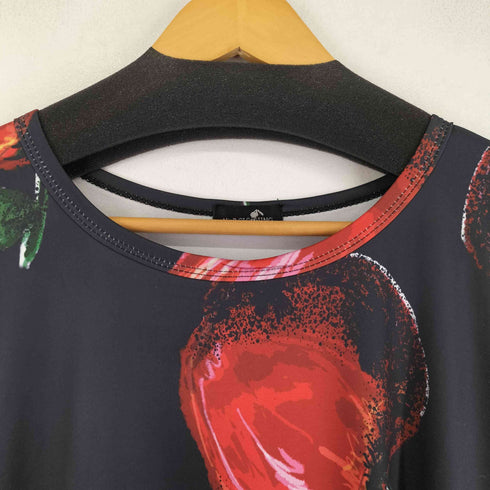 ニーアクロージング NIER CLOTHING リンゴ柄 S/S オーバーサイズTシャツ メンズ