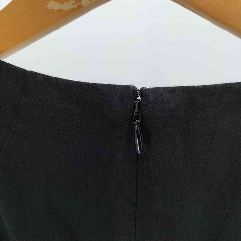 アクアスキュータム AQUASCUTUM レーヨン混 リネンノースリーブワンピース レディース 6