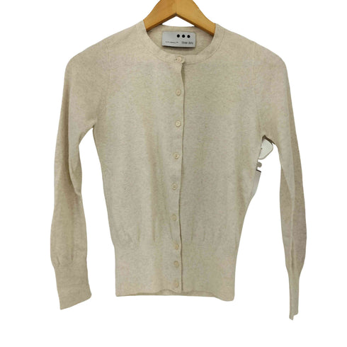 スリードッツ three dots Cotton melange l/s crew cardigan レディース JPN:S