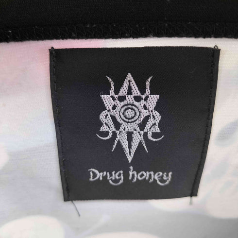 ドラッグハニー Drug honey リンゴ柄 S/S Tシャツ メンズ