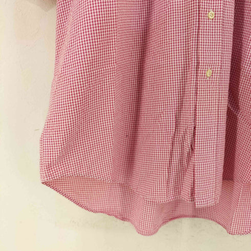 ラルフローレン RALPH LAUREN 香港製 BLAKE ギンガムチェック シアサッカーBDシャツ メンズ JPN:XL