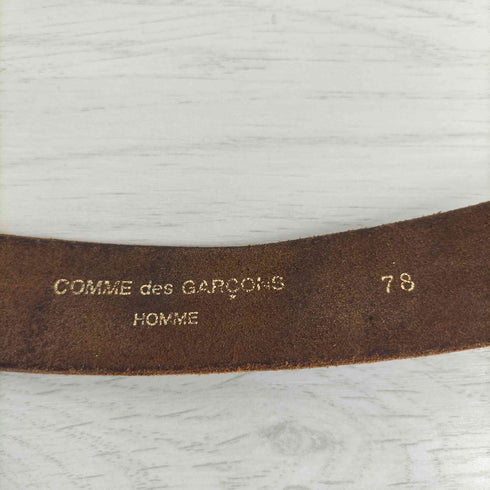 コムデギャルソンオム COMME des GARCONS HOMME スウェード レザー ベルト メンズ 78