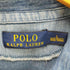 ポロラルフローレン POLO RALPH LAUREN 染加工鹿の子ポロシャツ メンズ L