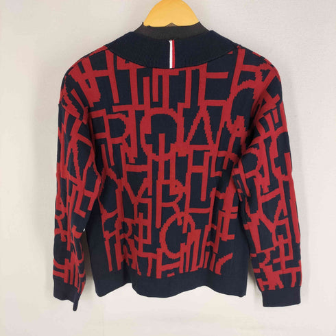 トミーヒルフィガー TOMMY HILFIGER スペルデザインVネックニット メンズ JPN:XS