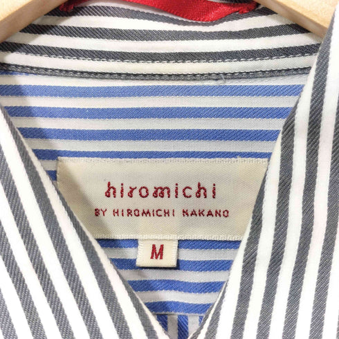 ヒロミチバイヒロミチナカノ hiromichi BY HIROMICHI NAKANO ストライプ コットン L/Sシャツ メンズ JPN:M