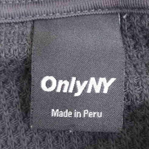 オンリーニューヨーク ONLY NY Oversized Waffle Knit Tee オーバーサイズ ワッフルニットT メンズ JPN:XL