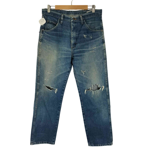 ラスラー RUSTLER ダメージ加工 デニムパンツ メンズ 34×30