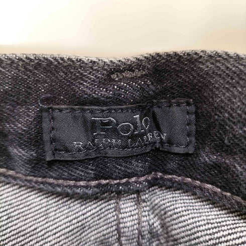 ポロラルフローレン POLO RALPH LAUREN ポニー総柄 ボタンフライデニムパンツ メンズ 42×32