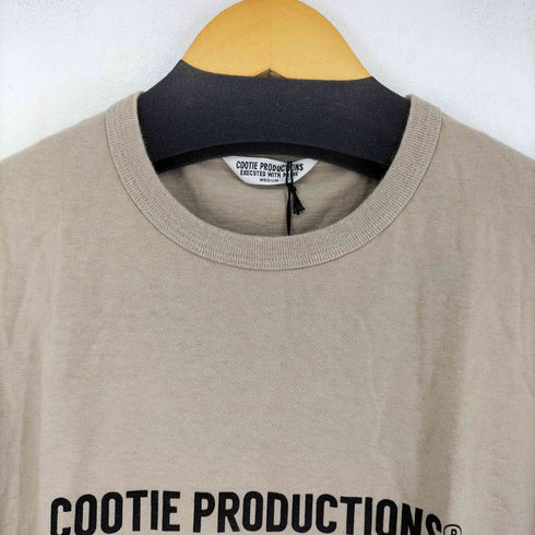 クーディプロダクション cootie productions Print S/S Tee (COOTIE LOGO) -Beige- メンズ JPN:M