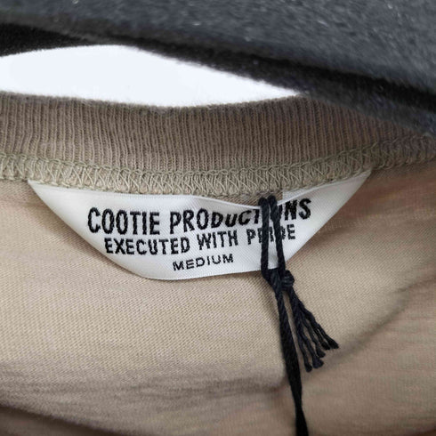 クーディプロダクション cootie productions Print S/S Tee (COOTIE LOGO) -Beige- メンズ JPN:M