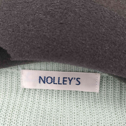 ノーリーズ NOLLEY’S 片畦コンフォータブルカーディガン レディース JPN:38
