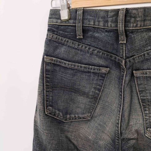 アルマーニジーンズ ARMANI JEANS ウォッシュ加工ストレートデニムパンツ Y2K メンズ 28