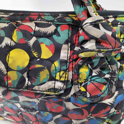 マークバイマークジェイコブス Marc by Marc Jacobs 総柄ナイロントートバック 水玉 ドット レディース