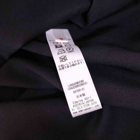 エドウィナホール Edwina Horl dauerbrenner LANGARMHEMD SHIRT ワイドシルエットシャツ メンズ JPN:S