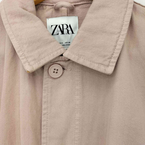 ザラ ZARA オーバーサイズシャツジャケット レディース import:S