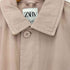 ザラ ZARA オーバーサイズシャツジャケット レディース import:S