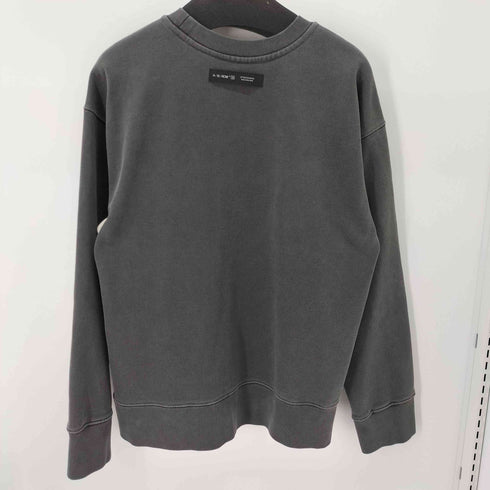 ATTENTIONROW 製品染め オーバーサイズクルーネックスウェット ヘビーオンス メンズ import:S