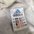 アディダス adidas 90S 万国旗タグ ロゴ刺繍 アシンメトリー スリーストライプ パッカブルフード ナイロンジャケット メンズ import:L