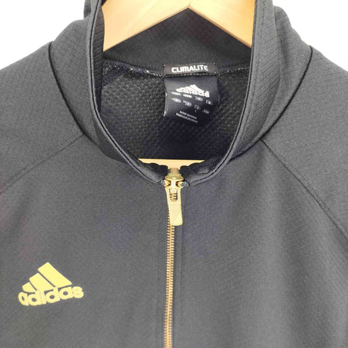 アディダス adidas CLIMALiTE パフォーマンスロゴ アームグラデーションライン ジップアップ トラックジャケット ジャージ メンズ JPN:L