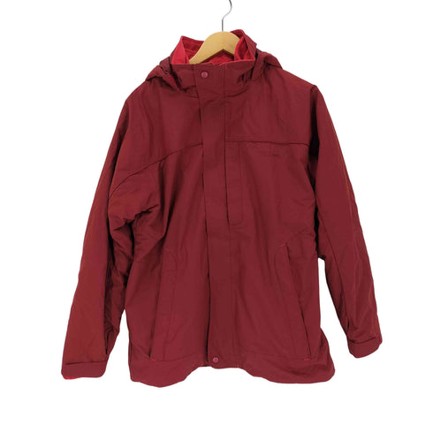 エルエルビーン L.L.Bean フリースライナー付き 刺繍ロゴ ナイロンジャケット メンズ import:M