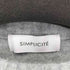 シンプリシテェ SIMPLICITE FOXMIXクルーネックプルオーバー レディース