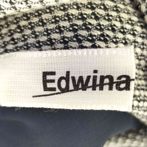 エドウィナホール Edwina Horl コットン リネン ポリエステル ダブルブレスト テーラードジャケット メンズ
