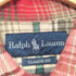 ラルフローレン RALPH LAUREN 90S ポニー刺繍 チェック ボタンダウンシャツ メンズ import:S