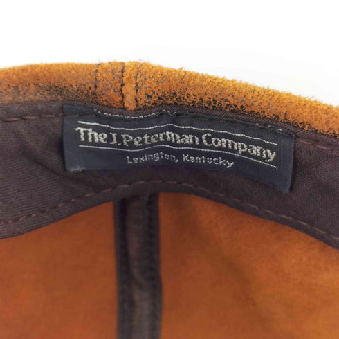 ジョンピーターマンカンパニー The J.PETERMAN COMPANY 80-90S レザー 6パネルキャップ メンズ