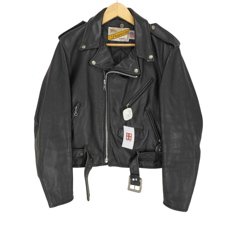 パーフェクトバイショット Perfecto by Schott USA製 バイカータグ ダブルライダースレザージャケット メンズ US:40
