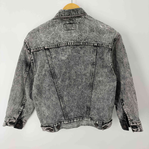 リーバイス Levis 80S MAID IN USA ボタン裏511 57508 ケミカルウォッシュ デニムジャケット レディース JPN:M