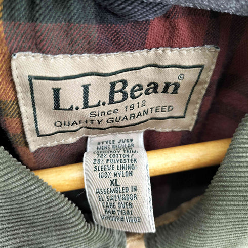 エルエルビーン L.L.Bean 90-00S 裏地チェックハンティングジャケット メンズ import:XL