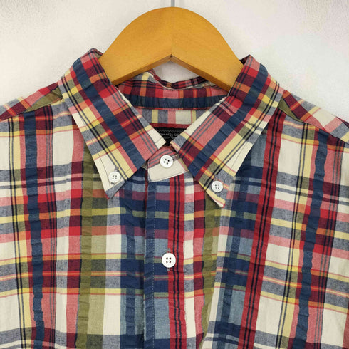 ビームスプラス BEAMS+ BD L/S チェックシアサッカーシャツ メンズ JPN:XL