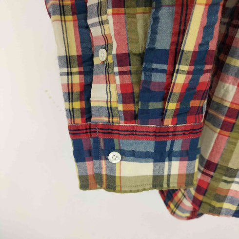 ビームスプラス BEAMS+ BD L/S チェックシアサッカーシャツ メンズ JPN:XL