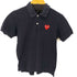 プレイコムデギャルソン PLAY COMME des GARCONS ワンポイントポロシャツ ハートロゴ レディース JPN:M