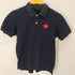 プレイコムデギャルソン PLAY COMME des GARCONS ワンポイントポロシャツ ハートロゴ レディース JPN:M
